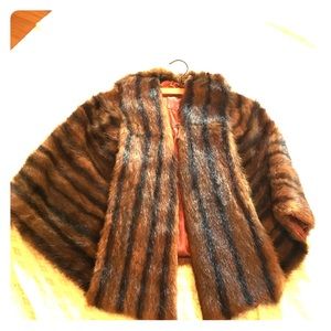 Vintage antique Genuine real animal fur coat